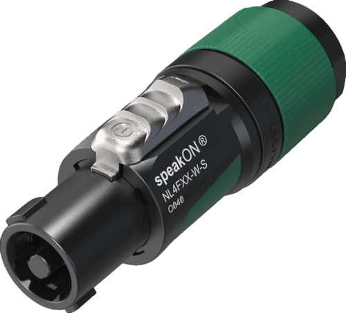 PLUG SPEAKON, 4 PINES, 2 VIAS