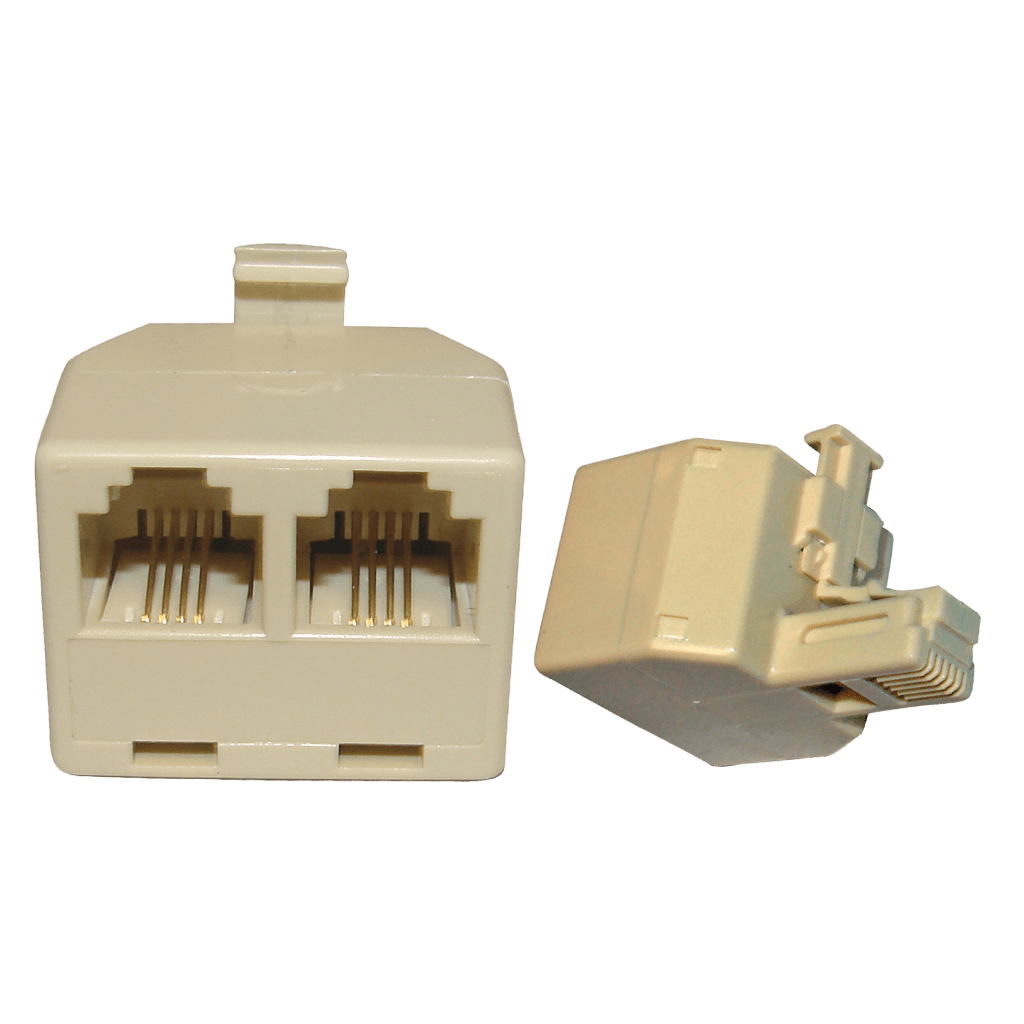 ADAPTADOR PARA TELEFONO, 2 VIAS SPLITTER, 2 A 1