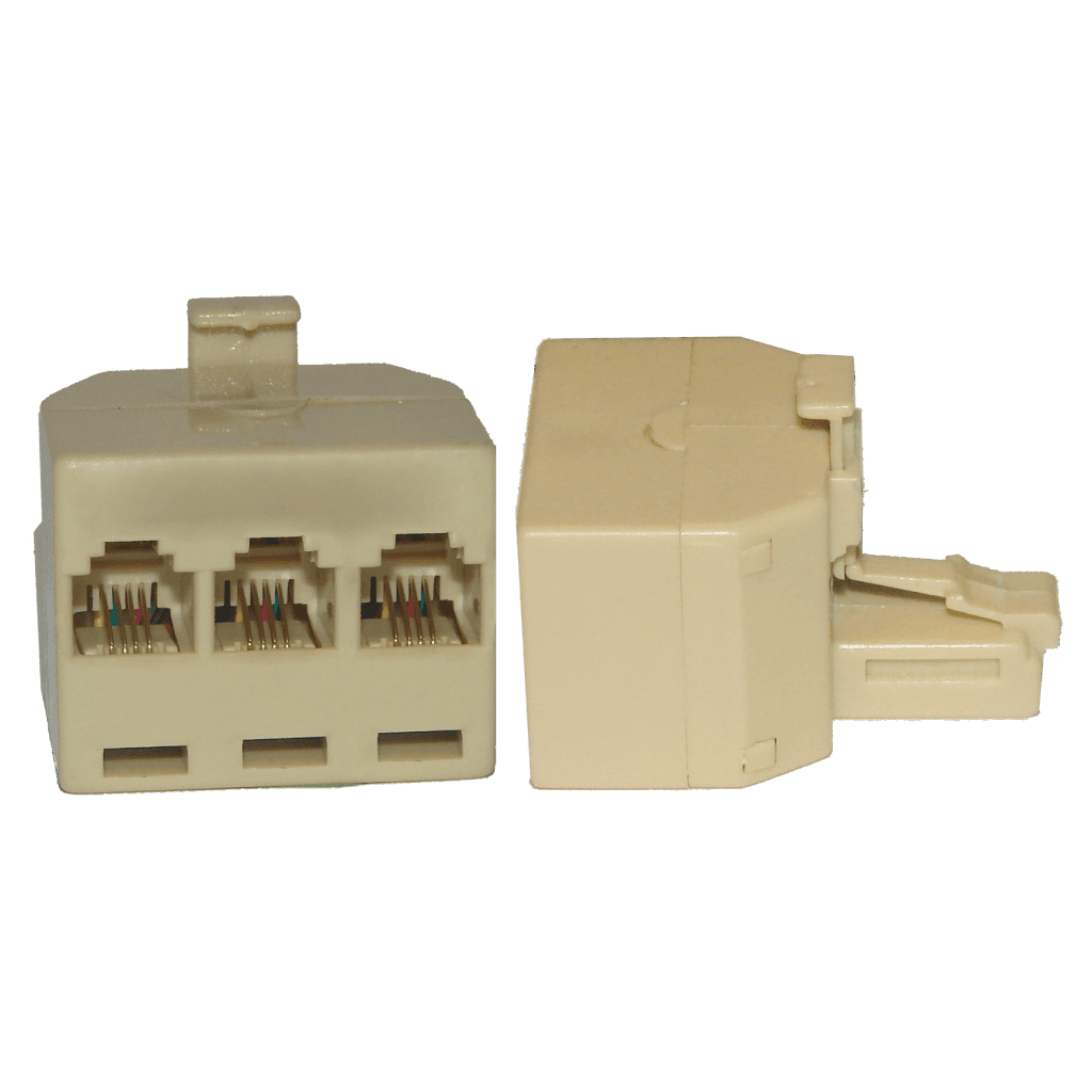 ADAPTADOR PARA TELEFONO, 3 VIAS SPLITTER, 3 A 1