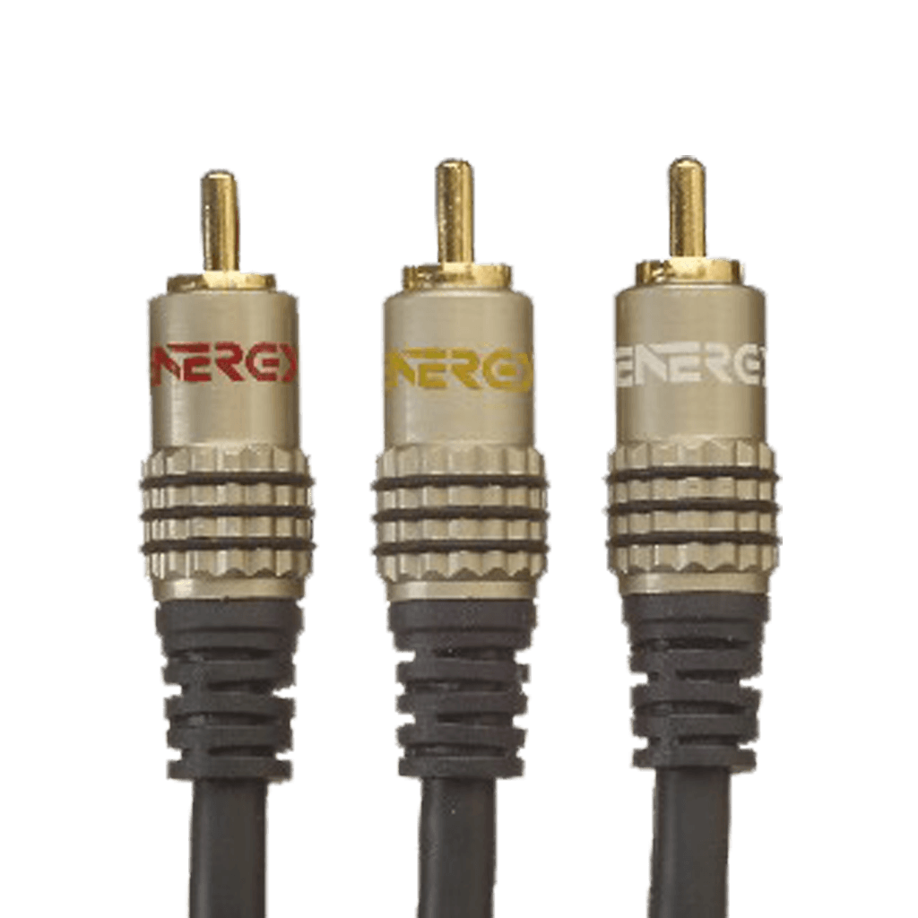 CABLE DE AUDIO, 3 PLUG RCA A 3 PLUG RCA, OFC, 2 MTS