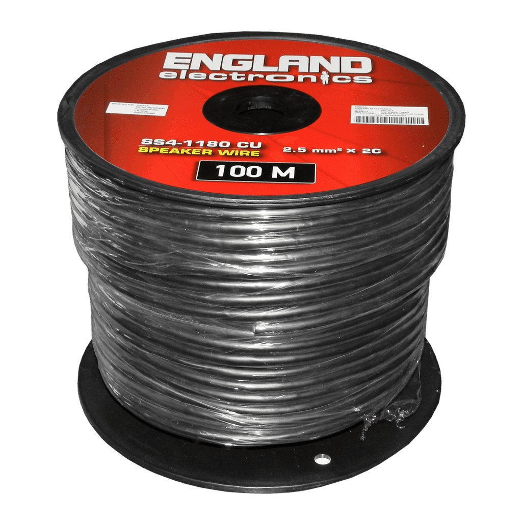 CABLE CONCENTRICO PARA PARLANTE, CALIBRE 14, 100% COBRE, 2 VIAS