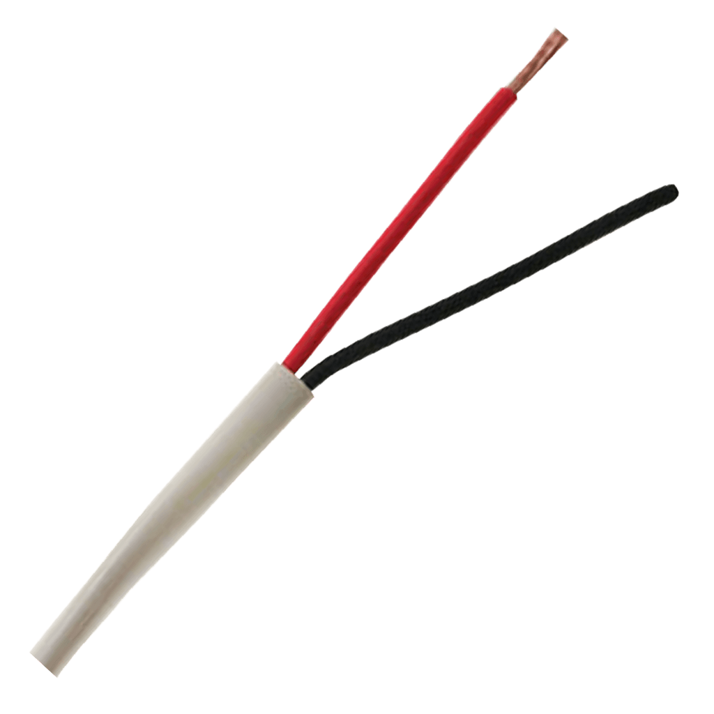 CABLE CONCENTRICO PARA PARLANTE, BLANCO, CALIBRE 16, 152.5 MTS, 100% COBRE, 2 CONDUCTORES, OFC