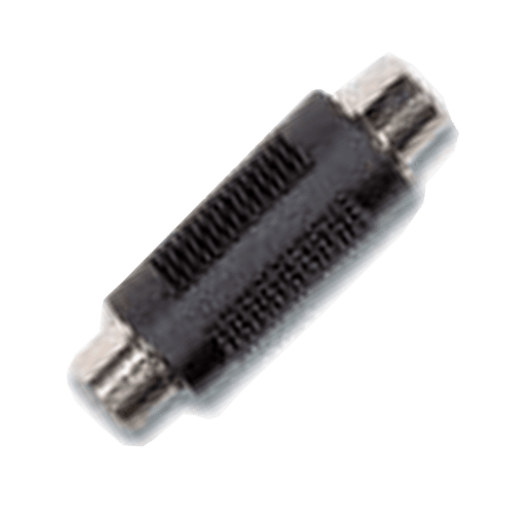 ADAPTADOR UNION JACK RCA A JACK RCA, PLASTICO