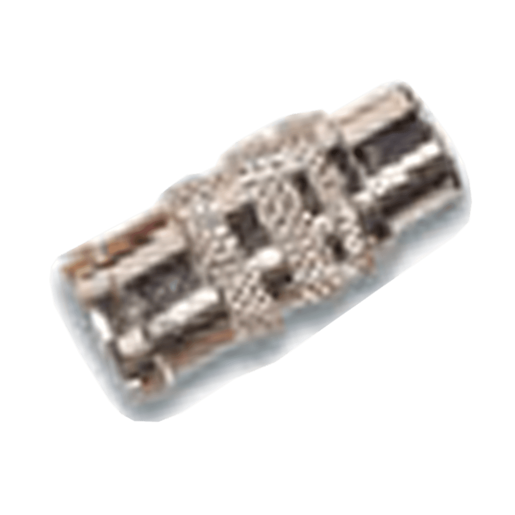 ADAPTADOR UNION JACK RCA A JACK RCA, METALICO