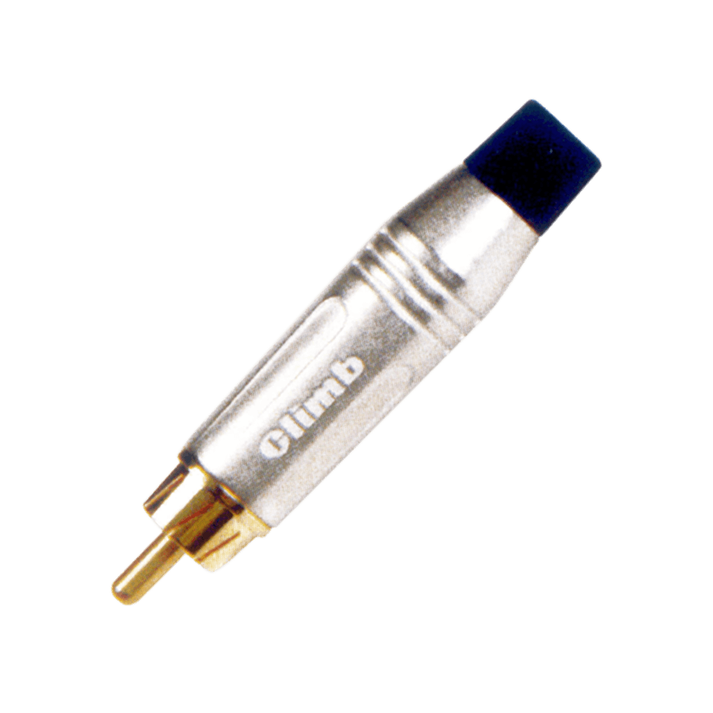 PLUG RCA, SIN RESORTE, METALICO