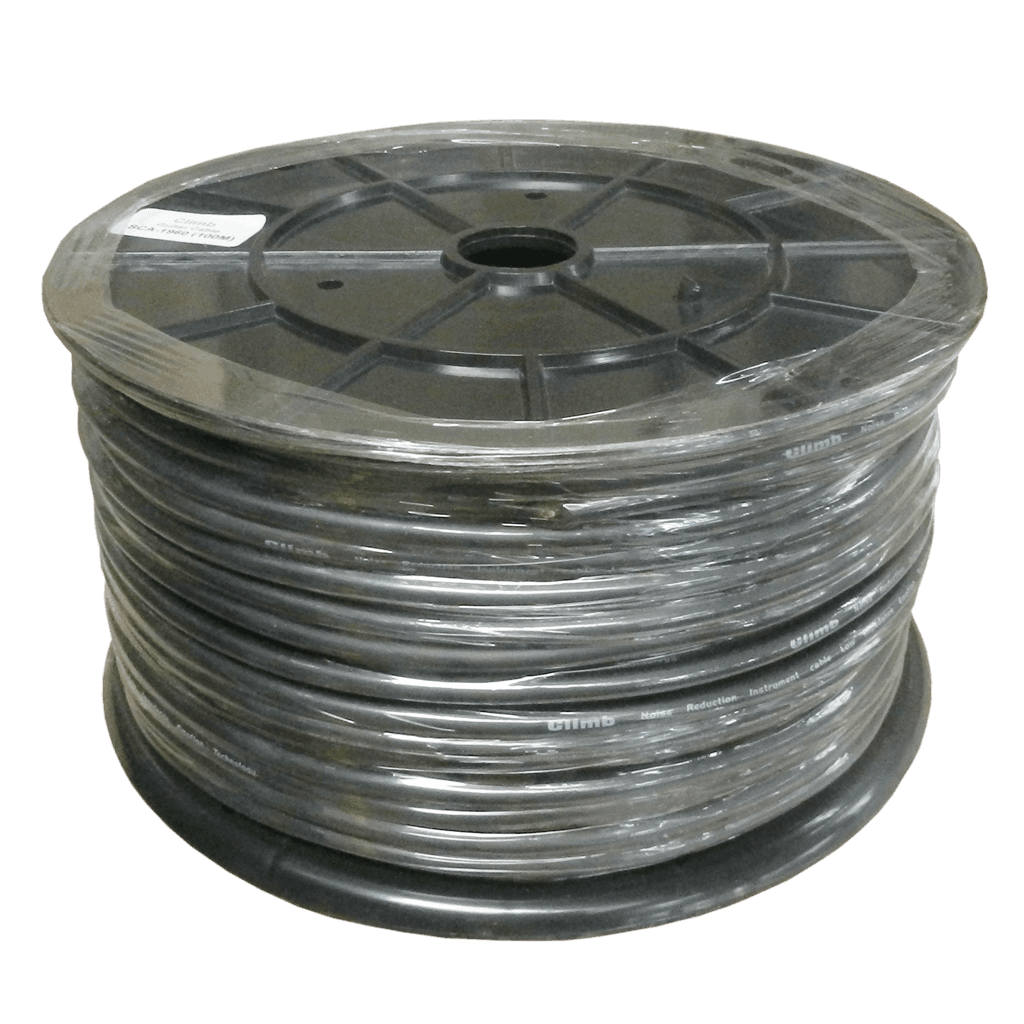 CABLE NO BALANCEADO PARA INSTRUMENTOS GUITARRA, 100 MTS, 100% COBRE