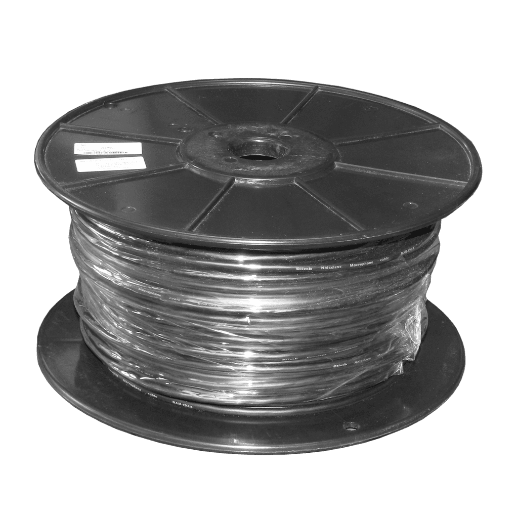 CABLE BALANCEADO FINO PARA MICROFONO Y GUITARRA, 100 MTS, 100% COBRE