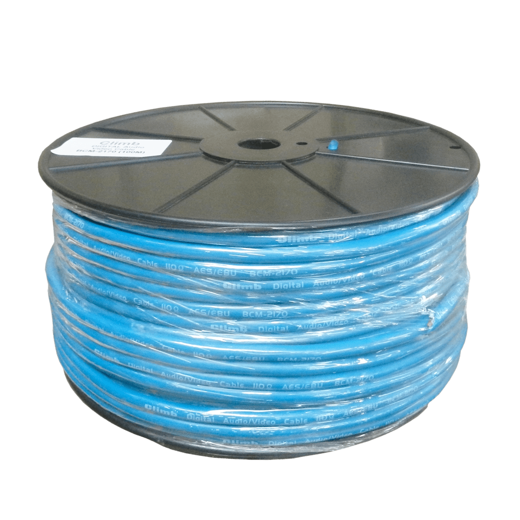 CABLE BALANCEADO PARA AUDIO Y VIDEO, 100 MTS, 100% COBRE