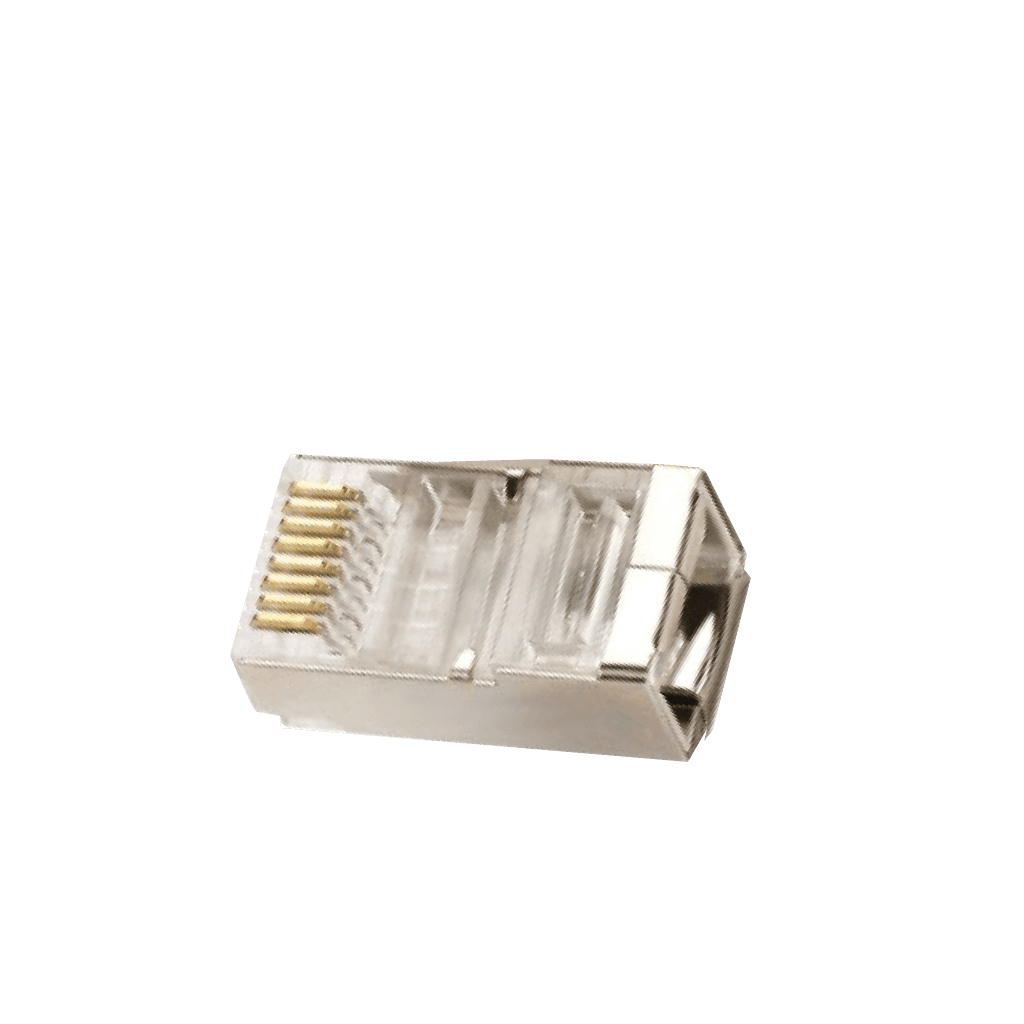 CONECTOR PLUG RJ-45, 8P8C, 8 CONTACTOS