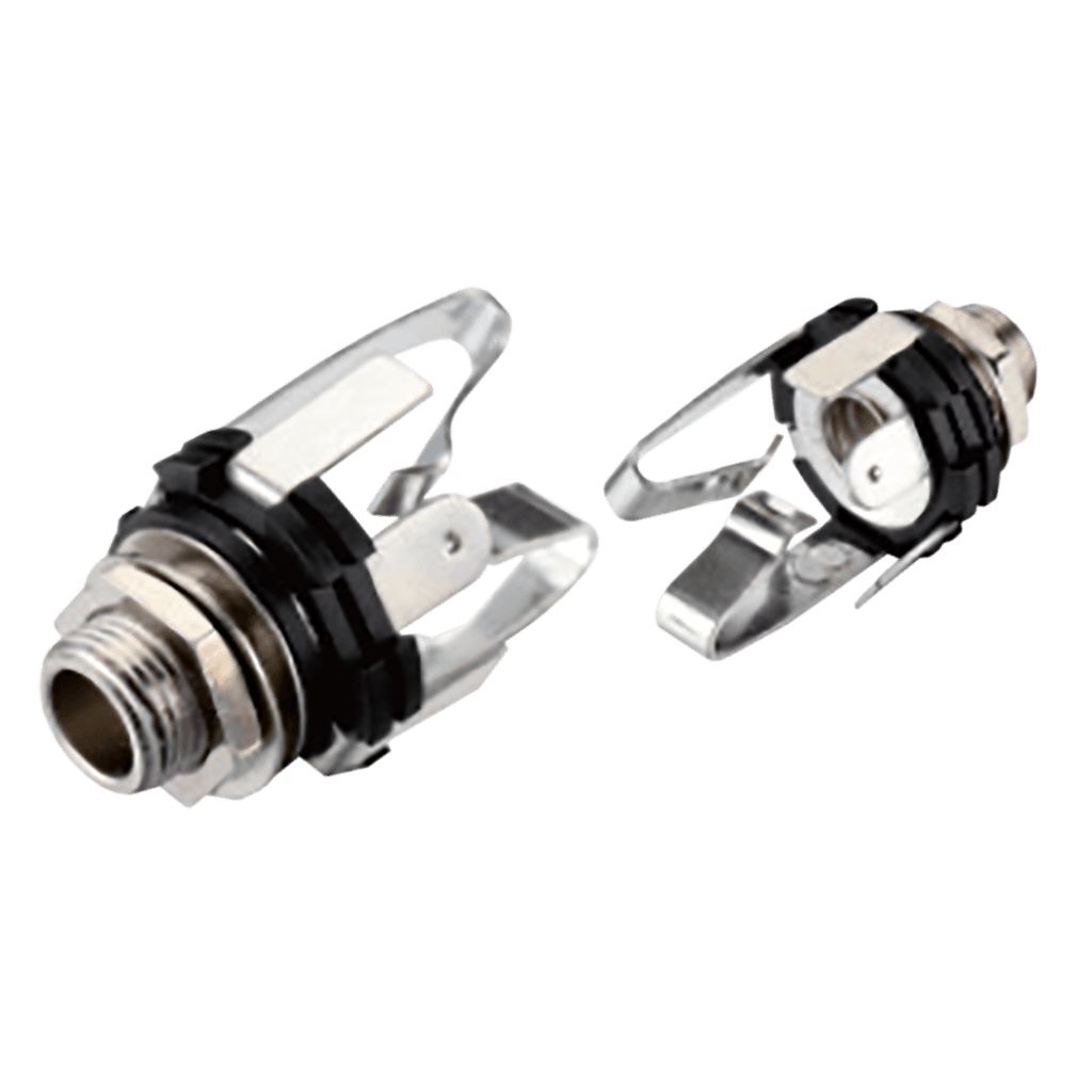 JACK DE CHASIS, 6.3MM, MONO, METALICO