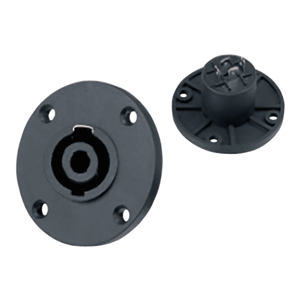 JACK SPEAKON DE CHASIS, 4 PINES, 2 VIAS