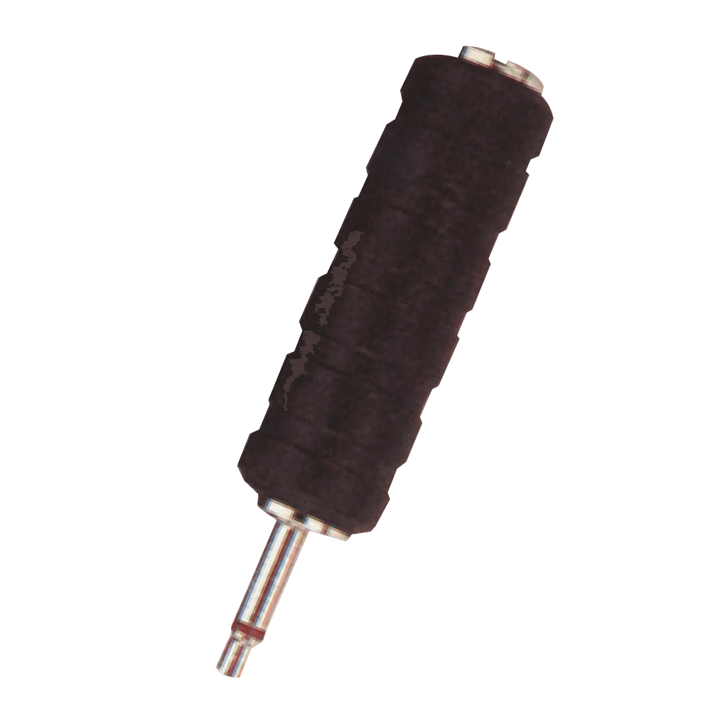 ADAPTADOR JACK 6.3MM ESTEREO A PLUG 3.5MM MONO, PLASTICO