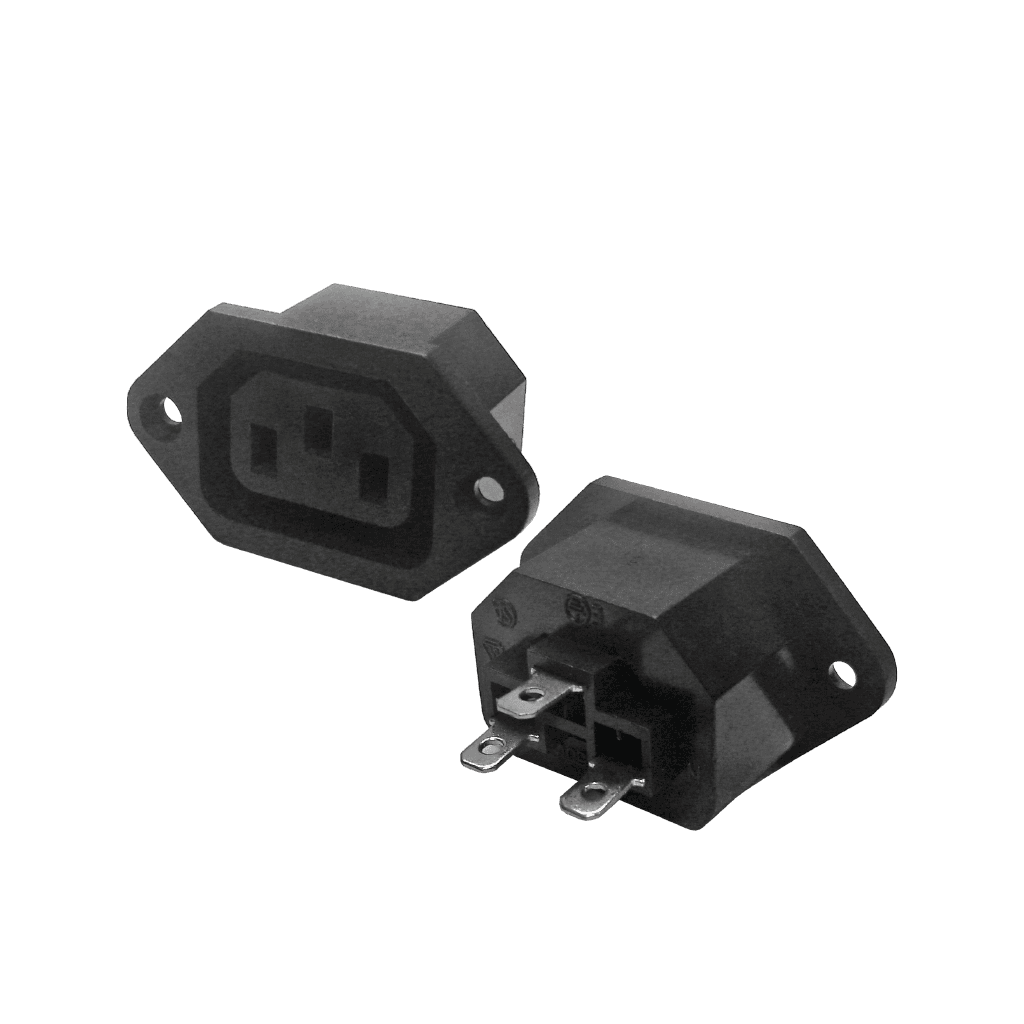 JACK DE CHASIS PARA CONECTOR TRIFASICO DE PODER