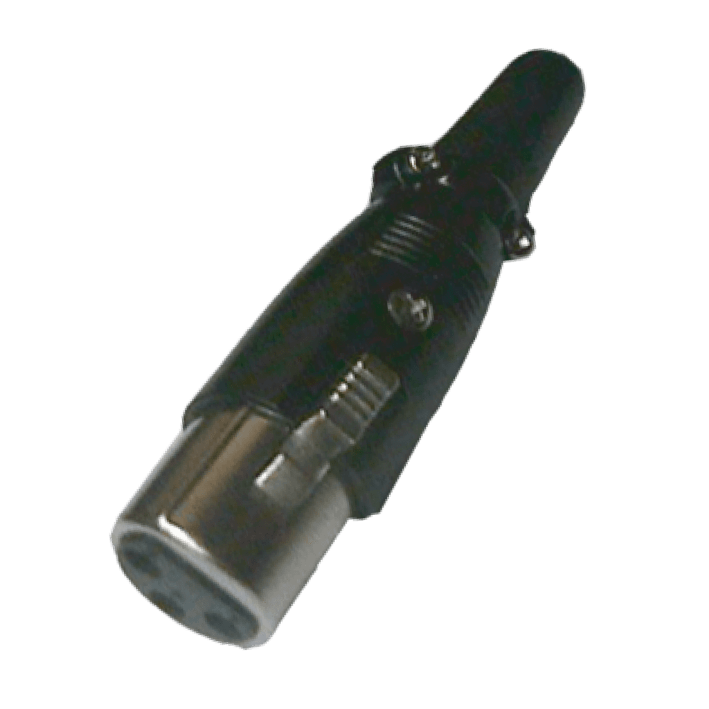 JACK XLR, 3 PINES, METALICO