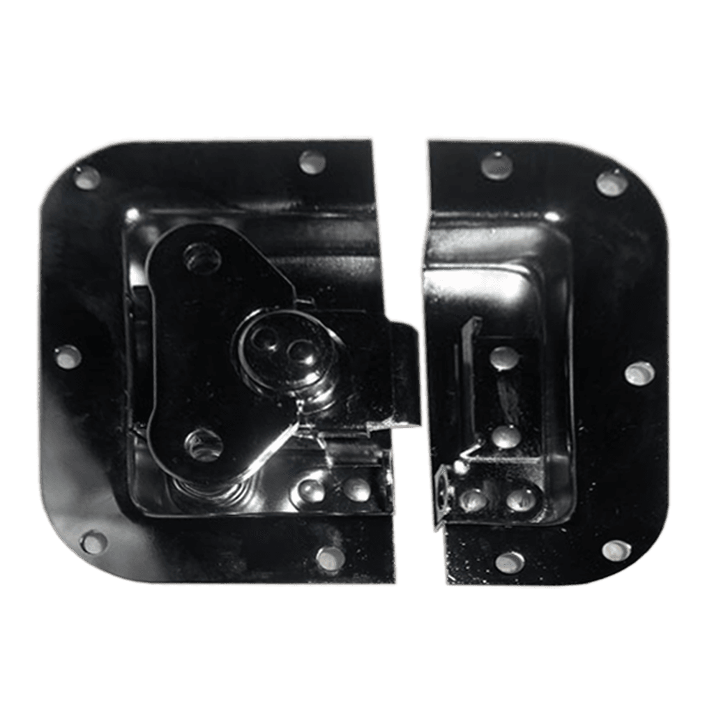 HERRAJE METALICO CON SEGURO, 7.3CM X 11.2CM X 10.5CM