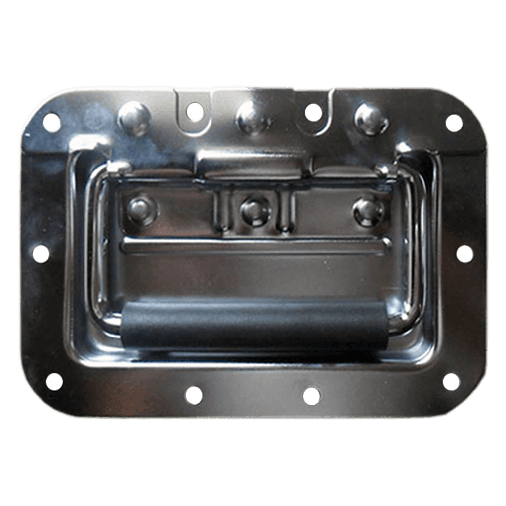 AGARRADERA METALICA, 16.2CM X 7.3CM X 1.6CM, MANGO NEGRO