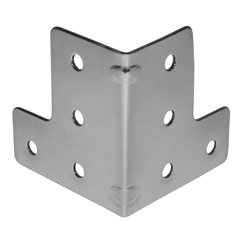 ESQUINERO METALICO, 6CM X 5.3CM X 3.5CM, TIPO L, ACERO LAMINADO
