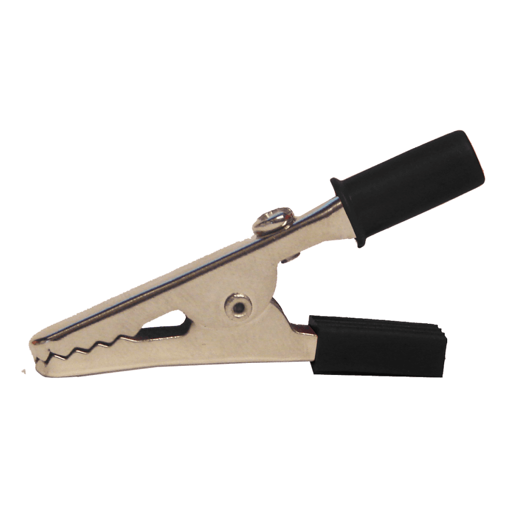 LAGARTO GRANDE CON AGARRADERAS PLASTICAS, NEGRO, 5.5CM