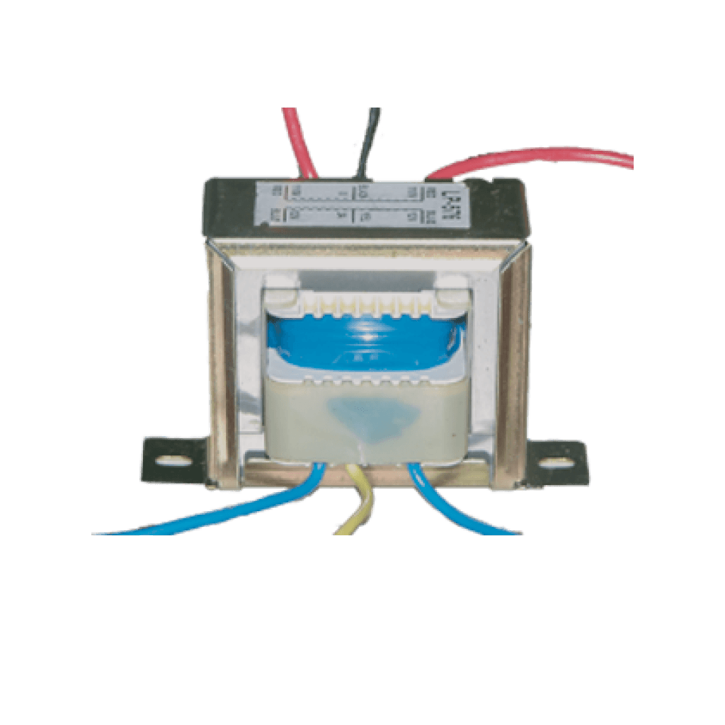 TRANSFORMADOR DE ONDA COMPLETA, 12V-0-12V, 36W, 3A, ENTRADA 110V