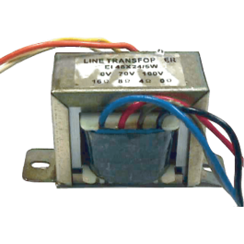 TRANSFORMADOR DE LINEA, 6W, 70V-100V, 8-16 OHM - Miniatura 2