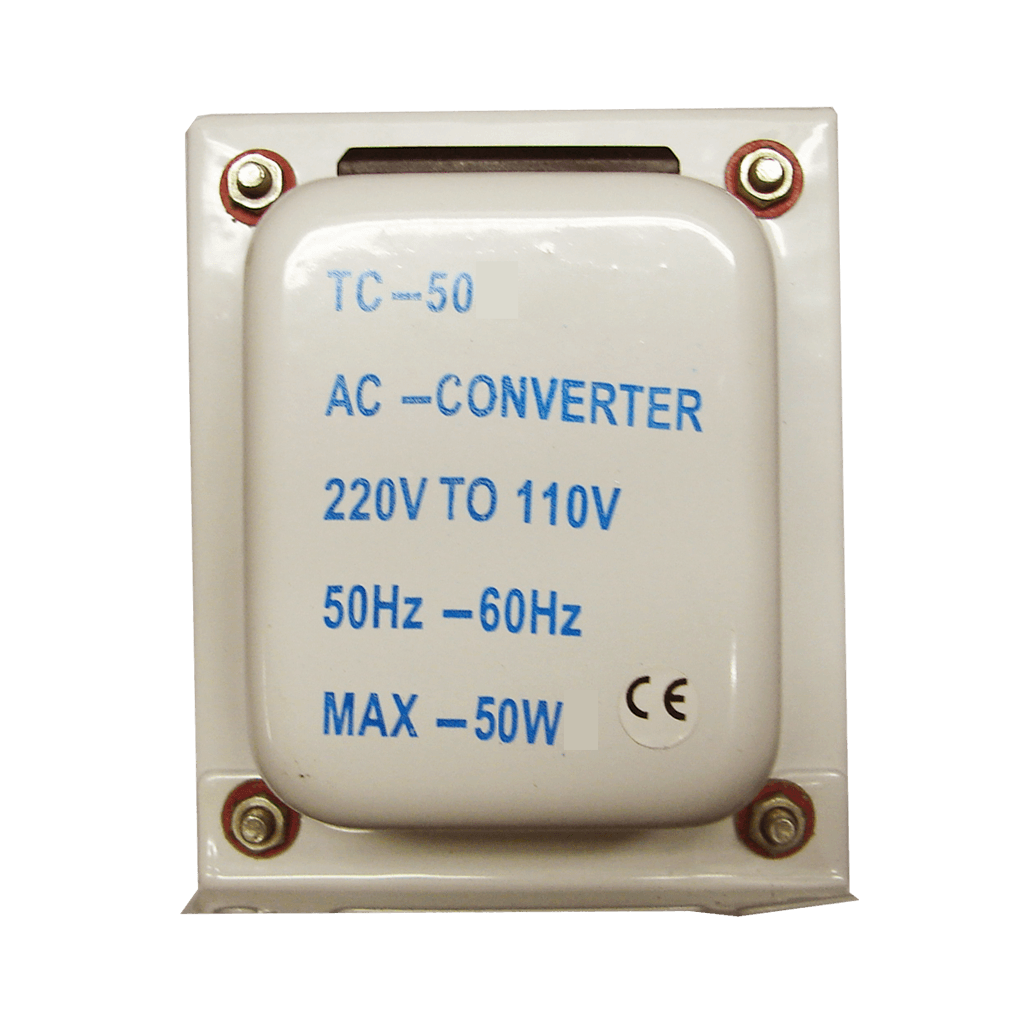 AUTO-TRANSFORMADORES DE VOLTAJE, 50 WATTS, 110/220V
