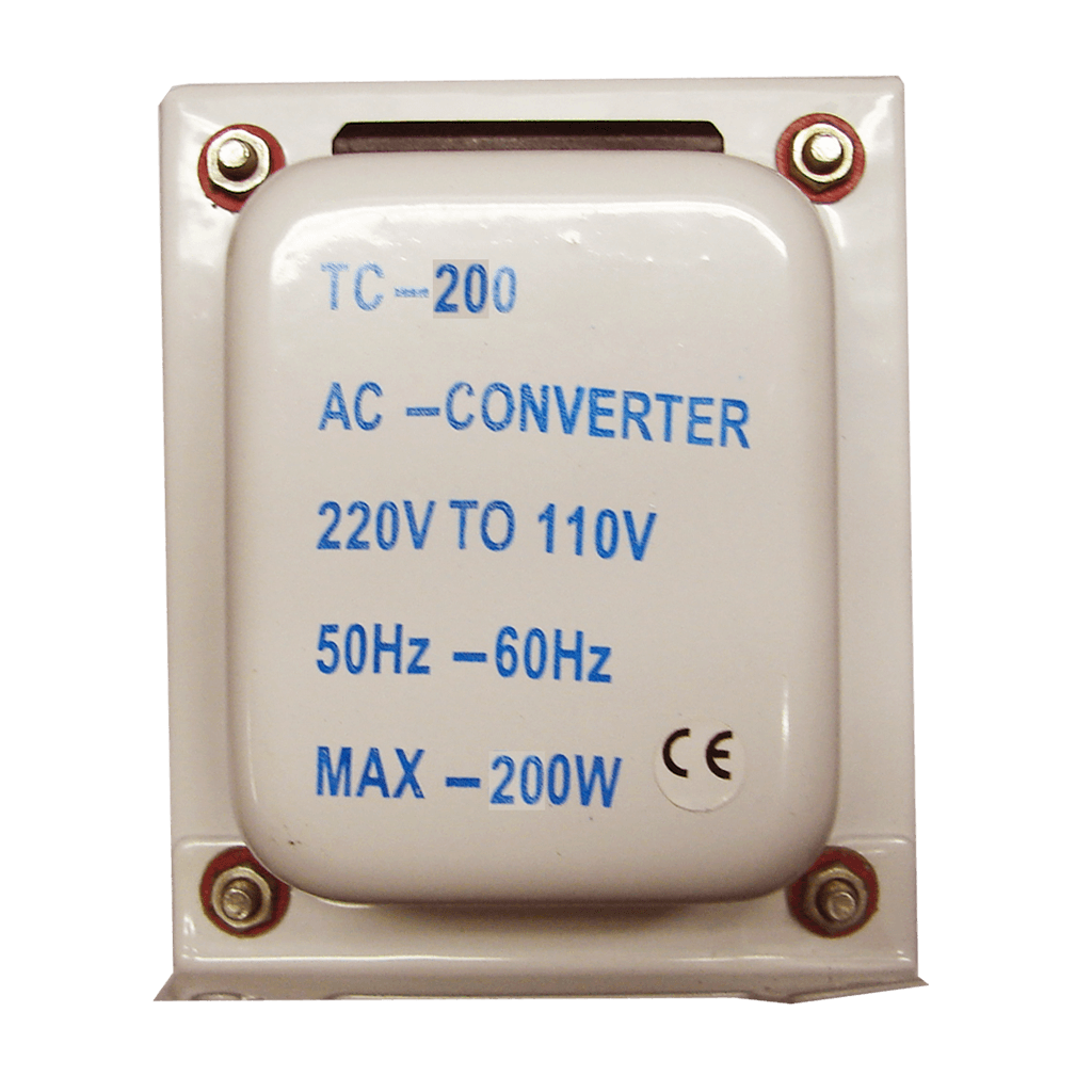 AUTO-TRANSFORMADORES DE VOLTAJE, 200 WATTS, 110/220V
