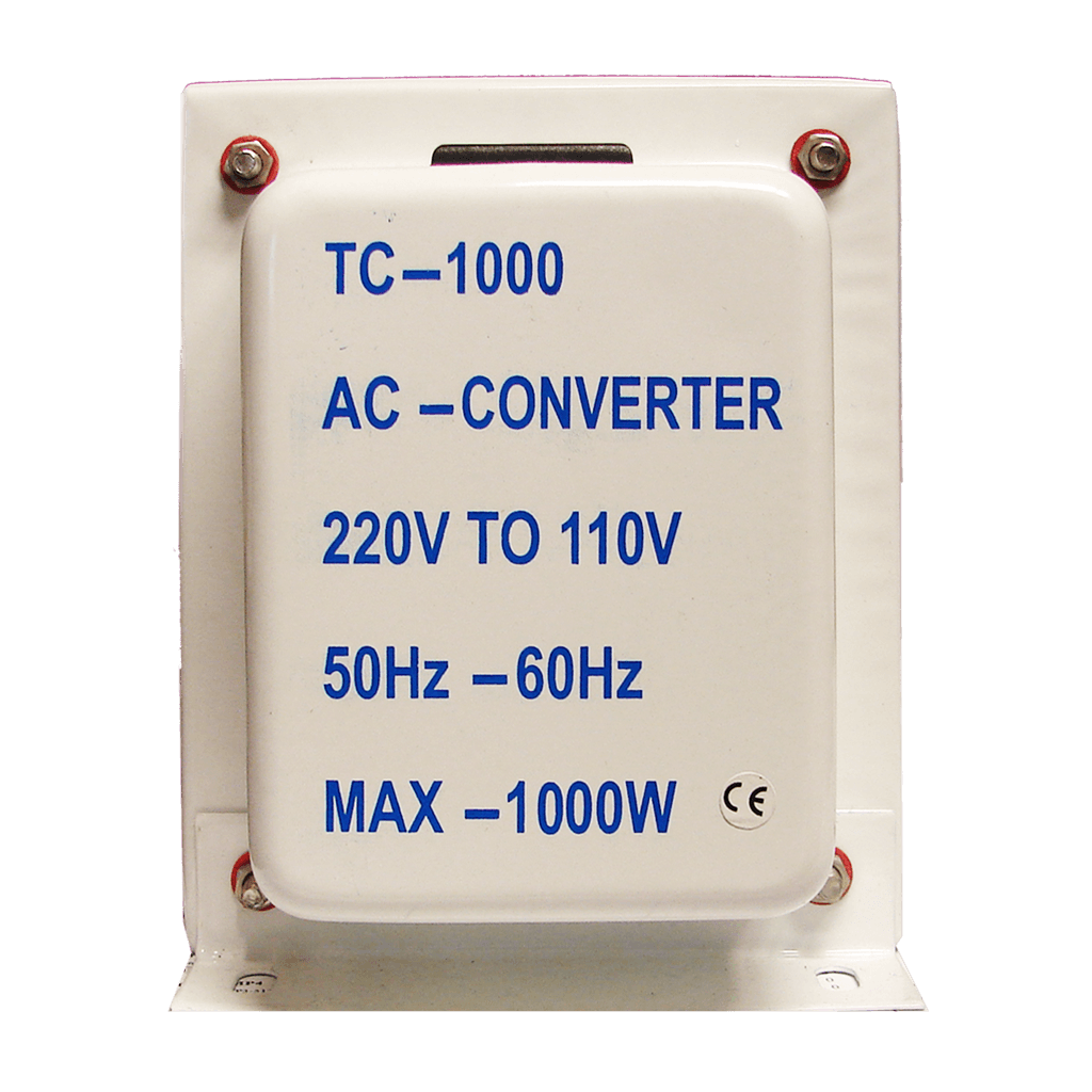 AUTO-TRANSFORMADORES DE VOLTAJE, 1000 WATTS, 110/220V