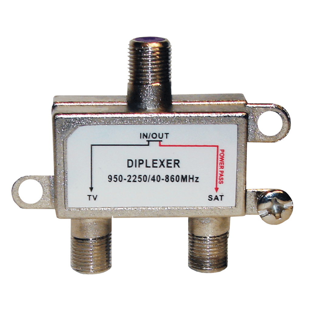 SPLITTER COAXIAL DE 2 SALIDAS, 1 ENTRADA, 850 MHZ