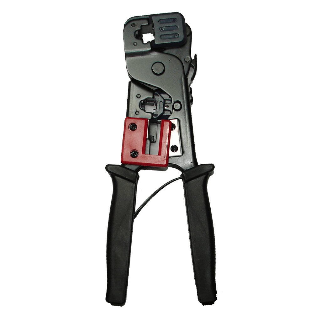 PONCHADORA CON CORTADORA DE CABLE, 4P/6P/8P, PARA RJ45/RJ11