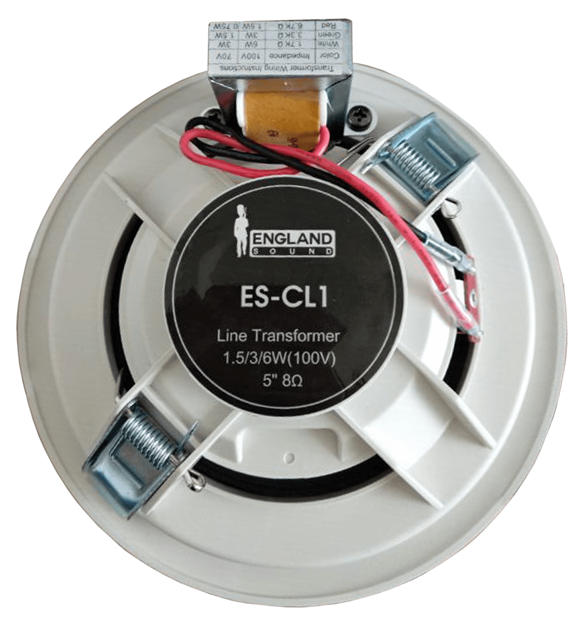 PARLANTE PARA TUMBADO, PASIVO, 5 PULG. CON TRANSFORMADOR, 100V, 1.5W-3W-6W, 92DB - Miniatura 3