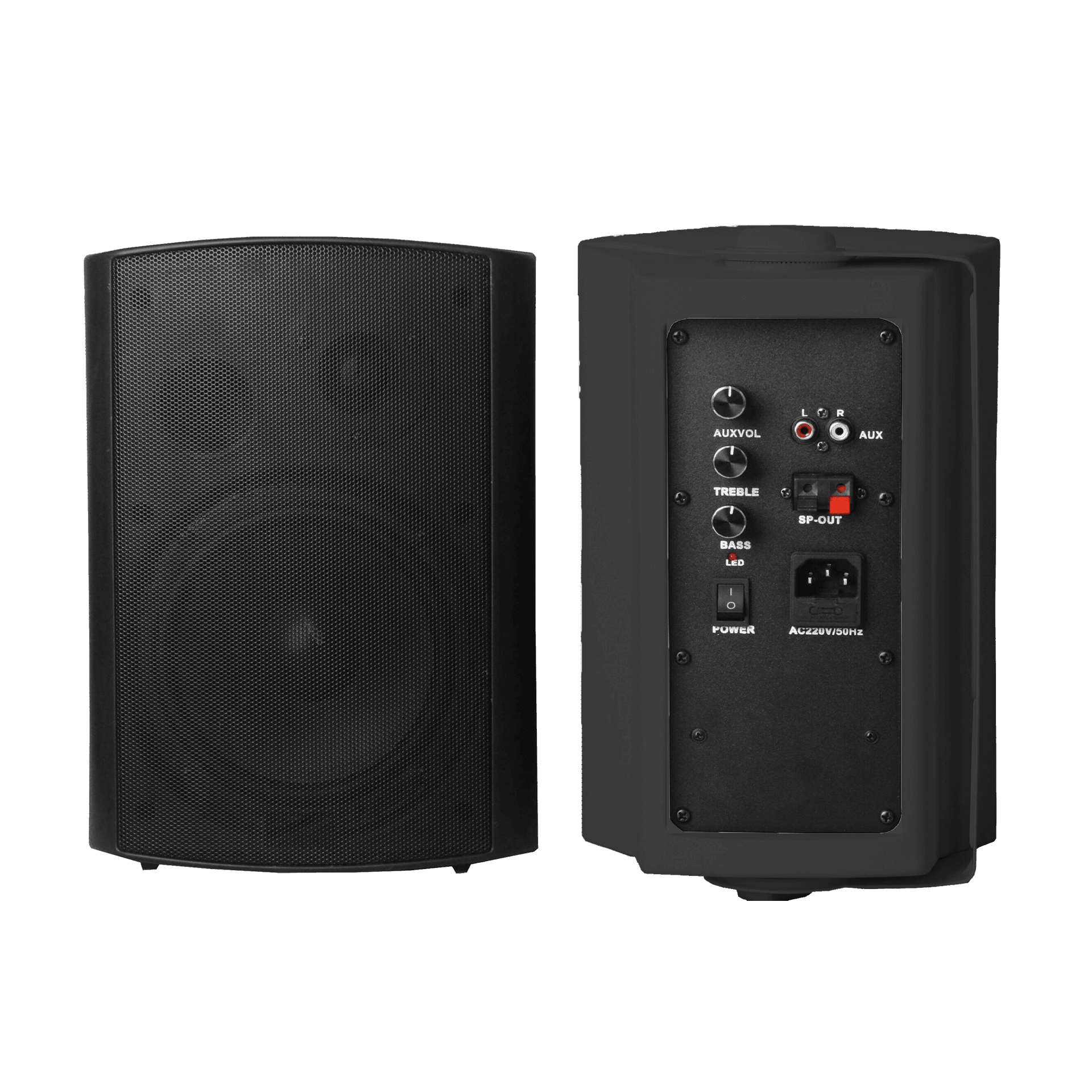 PARLANTES AMBIENTALES DE PARED, ACTIVO Y PASIVO, 5 PULG., 20W, 87 DB - Miniatura 4