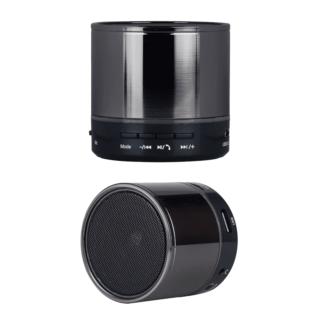 ALTAVOZ BLUETOOTH MINI CILINDRICO, 3W, USB REPRODUCTOR, AUX, MICRO SD