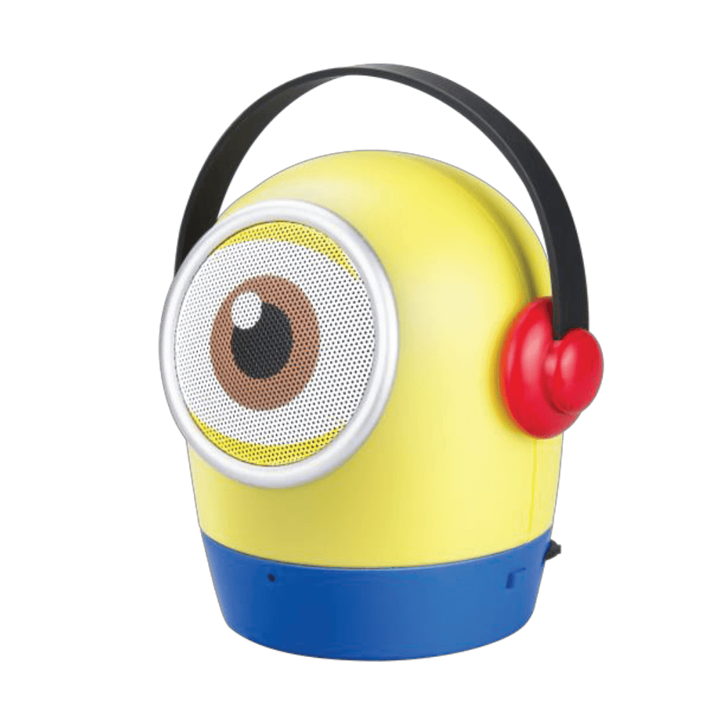 ALTAVOZ BLUETOOTH FORMA MINION, 3W, USB REPRODUCTOR, AUX, MICRO SD