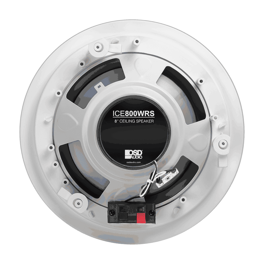 PAR DE PARLANTES PARA TUMBADO, PASIVOS, 8 PULG., 150W, 90DB, 8OHM, REJILLA CLASICA, RESISTENCIA EN AMBIENTE HUMEDOS - Miniatura 3