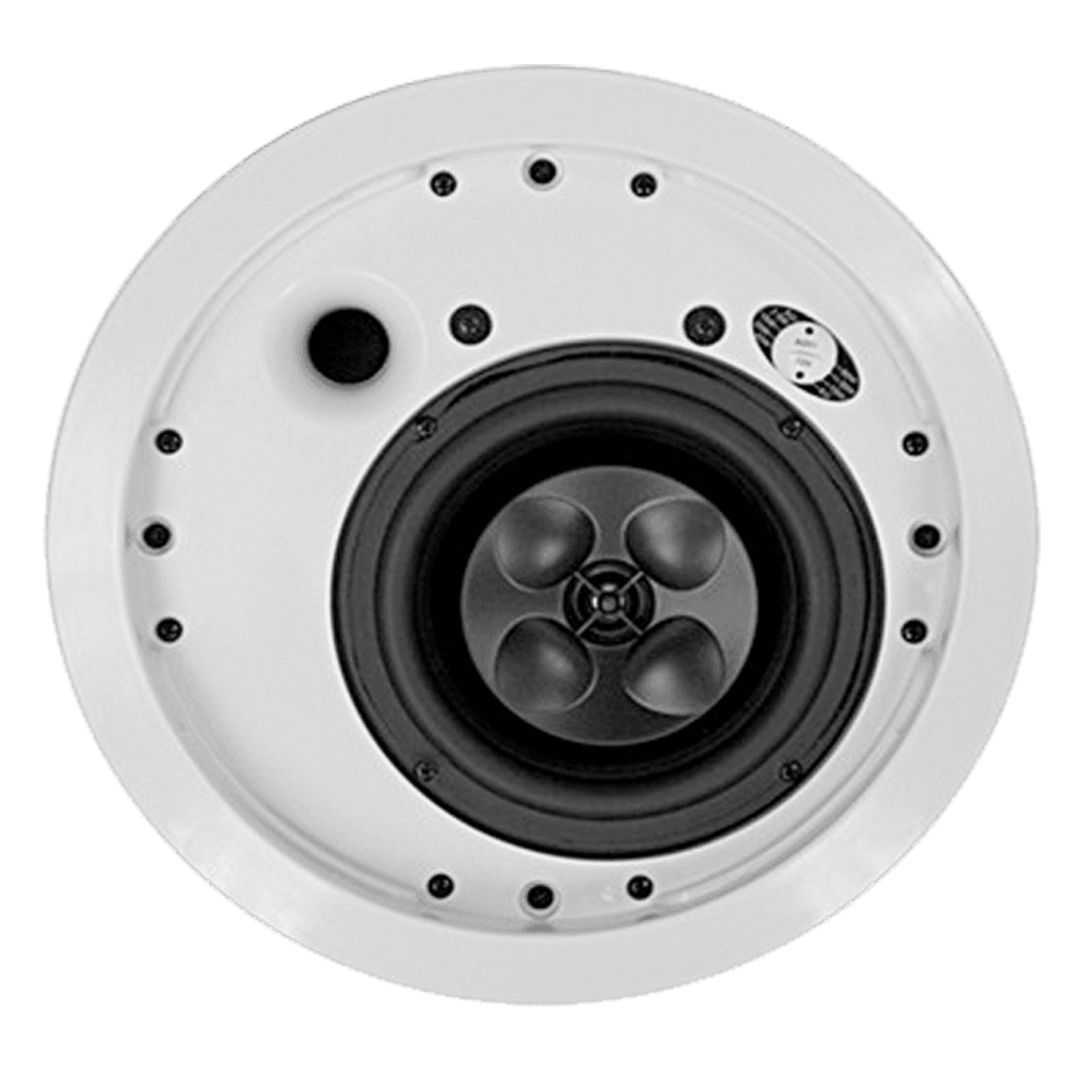 PAR DE PARLANTES PARA TUMBADO, PASIVOS, 5.25 PULG. CON TRANSFORMADOR DE LINEA, 70V-100V, 3.8-7.5-15-30W, 65W, 89DB, 4.2-8OHM