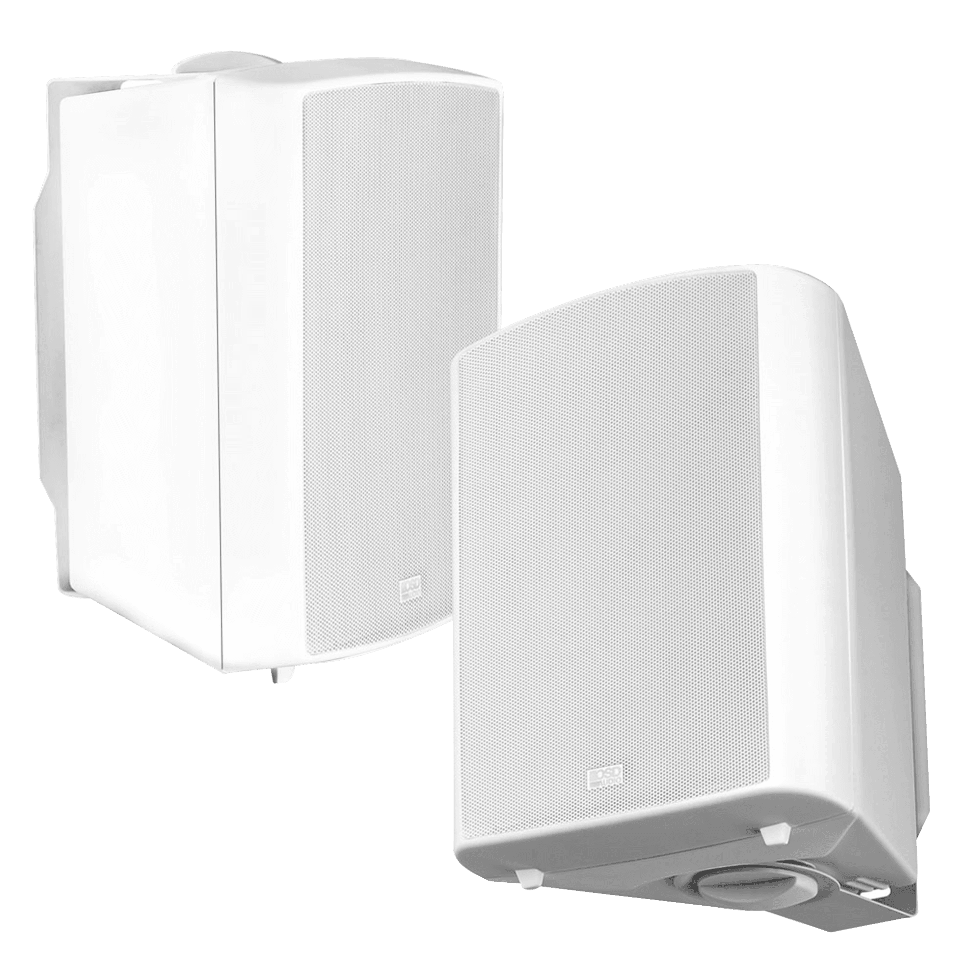 PAR DE PARLANTES BLANCOS  PARA EXTERIORES, PASIVOS, IP54, 6.5 PULG. CON TRANSFORMADOR DE LINEA, 70V-100V, 4-8-16-32W, 150W, 90DB, 8OHM - Miniatura 4