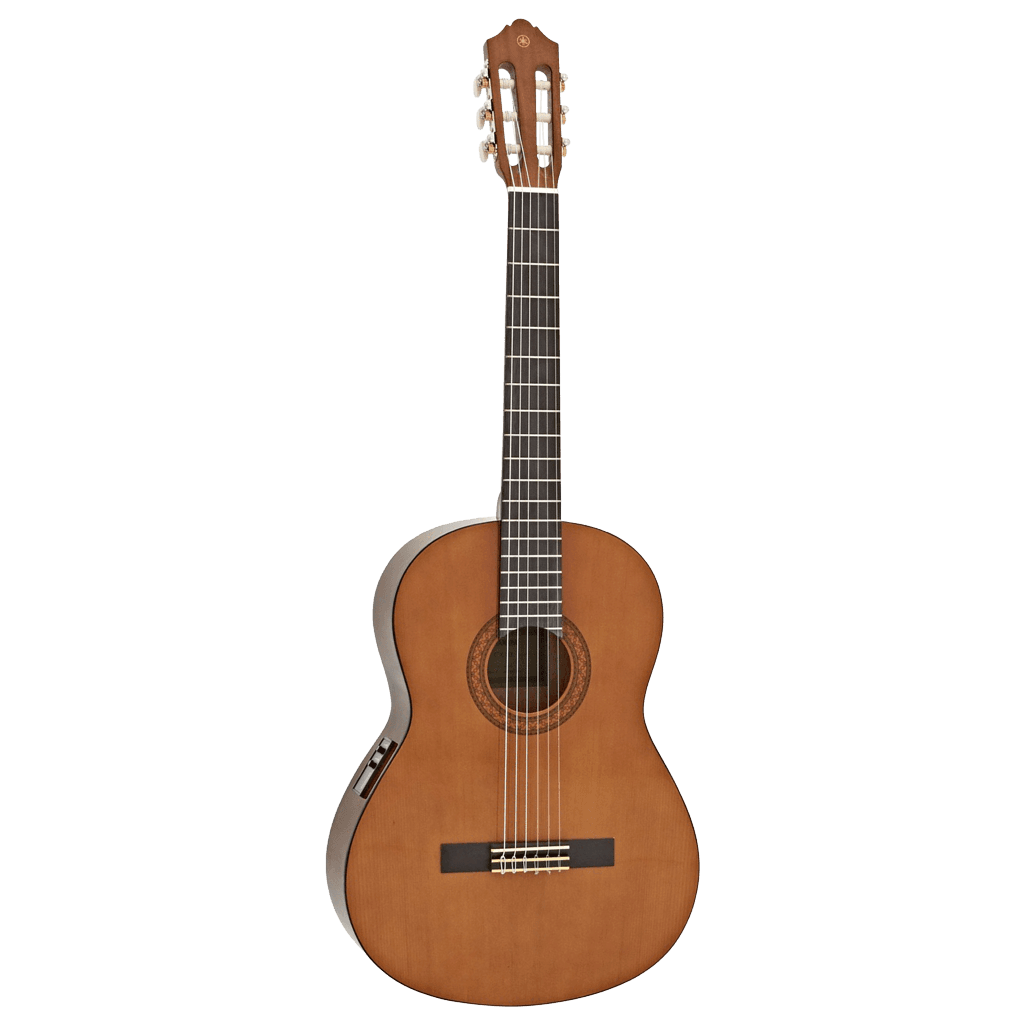 GUITARRA ELECTROCLASICA 39", COLOR NATURAL, TAPA Y FONDO DE PLYWOOD