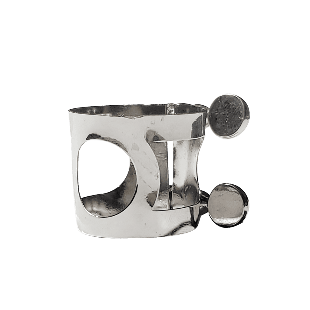ABRAZADERA PARA BOQUILLA DE CLARINETE, METALCROMADO