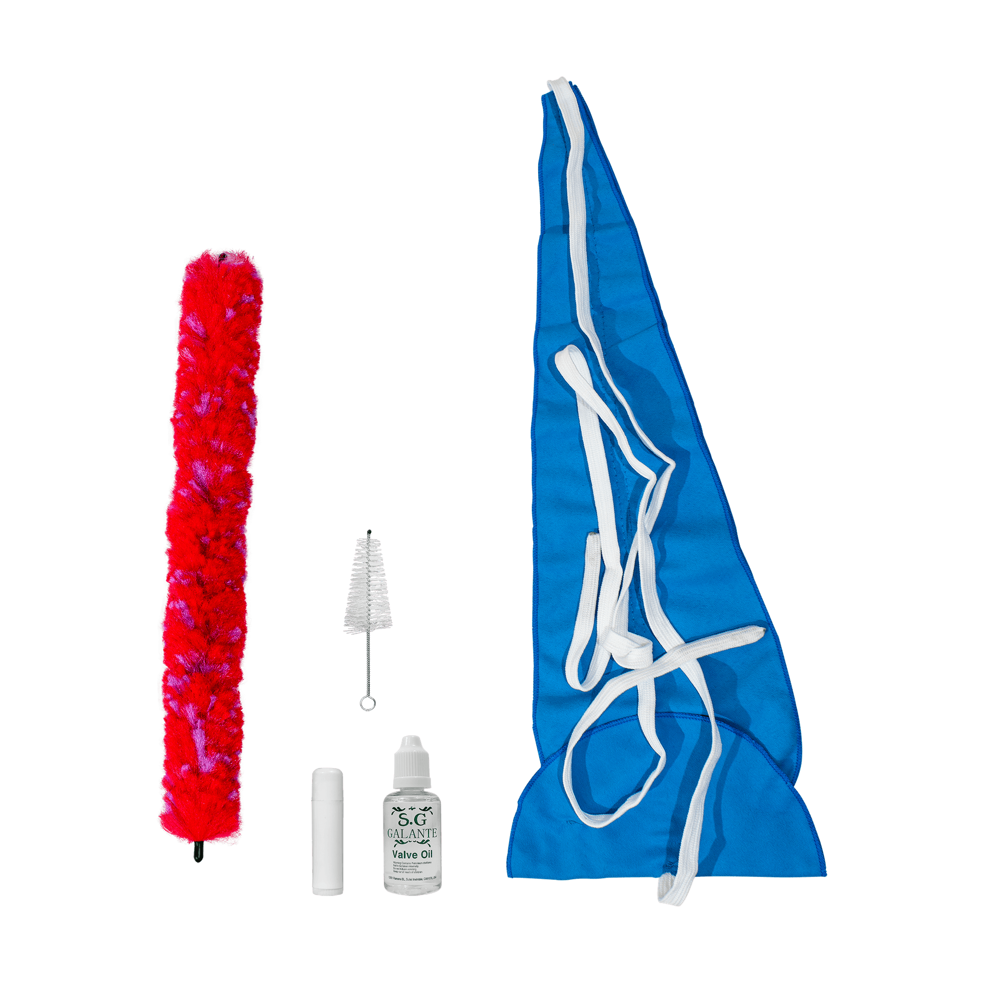 KT DE LIMPIEZA PARA SAXOFON, INCLUYE IZOPO CORTO Y LARGO, FRANELA Y ACEITE - Miniatura 2