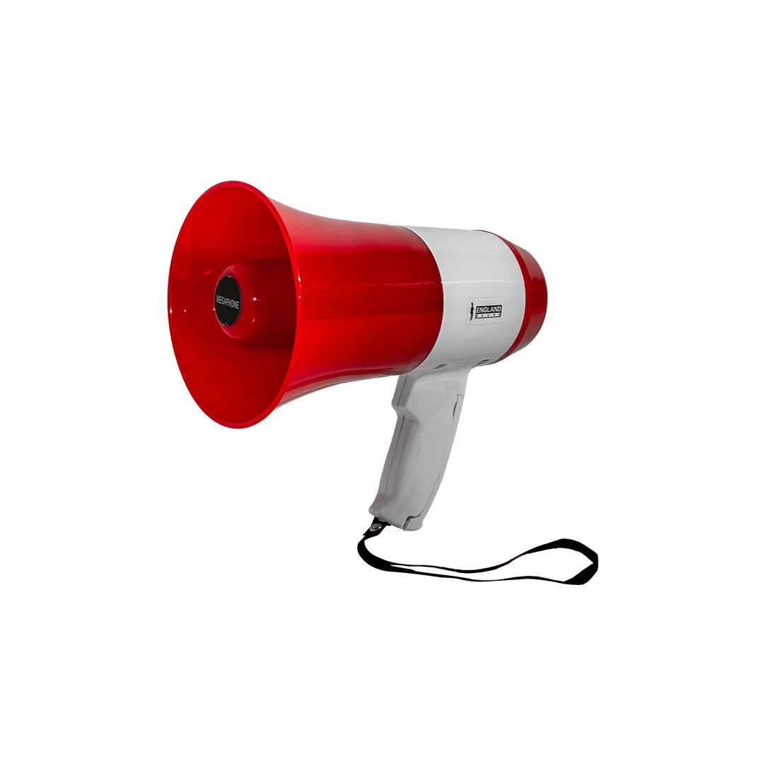 MEGAFONO CON BATERIA RECARGABLE, 10W, FUNCION SIRENA, USB, SD CARD, BT - Miniatura 2