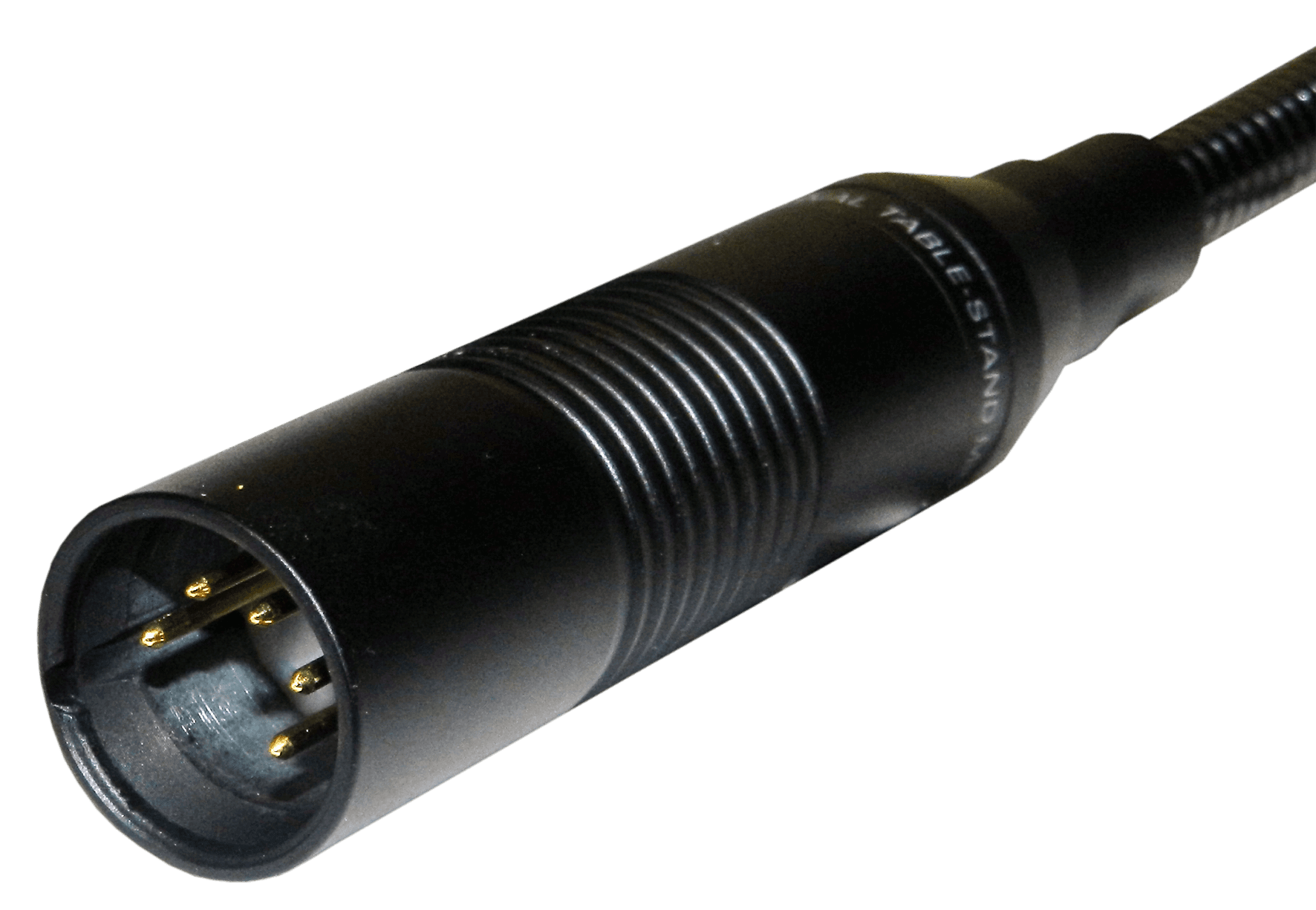 MICROFONO DE CUELLO FLEXIBLE, CON INTERRUPTOR, CONECTOR XLR - Miniatura 5