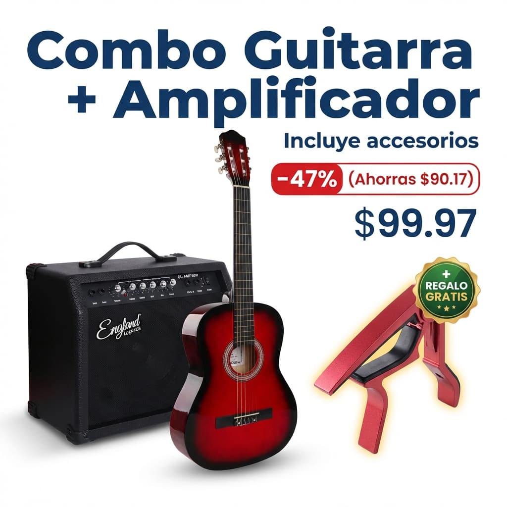 Combo Guitarra + Amplificador